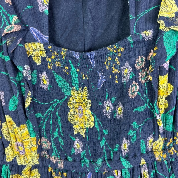 Old Navy Rayon Floral Ruffle Lace Maxi Dress - Picture 9 of 12